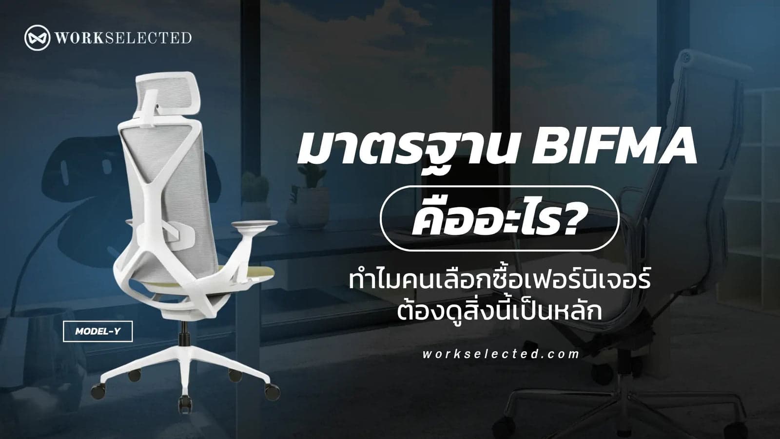 มาตรฐาน BIFMA คืออะไร ทำไมคนเลือกซื้อเฟอร์นิเจอร์ต้องดูสิ่งนี้เป็นหลัก