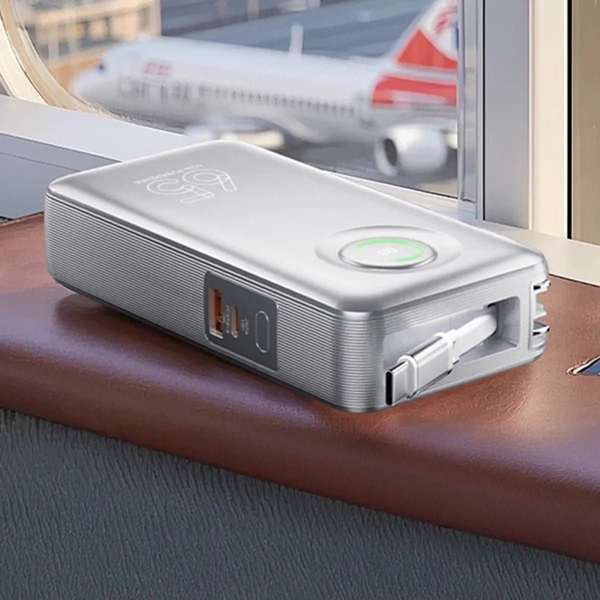 ⚡ PowerBank 2in1 Ultra – ชาร์จเร็วแบบเสียบผนัง + พกพาในตัว