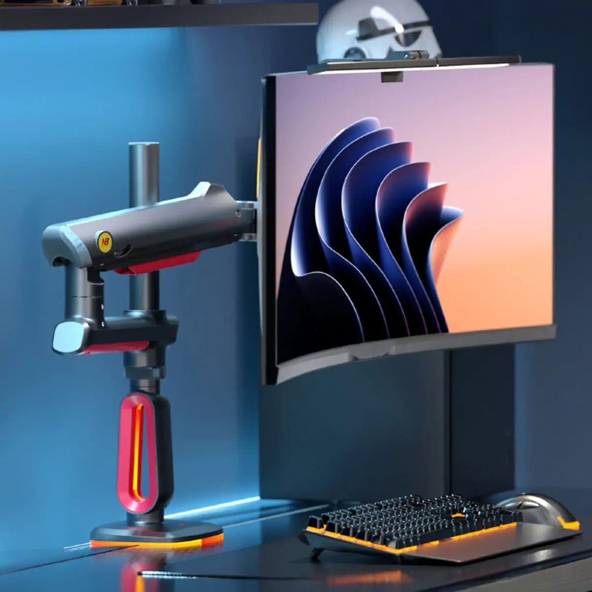 ⭐ ARMSTRONG-SPACE Series (Premium Large Monitor Arm)