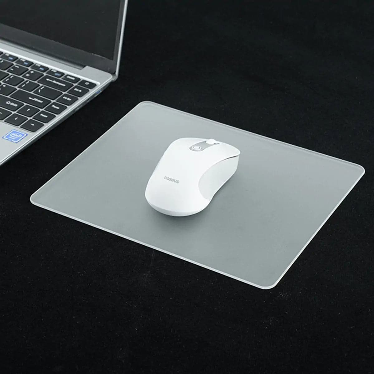 💎 WORKSELECTED Description — Mouse Pad Tempered Glass