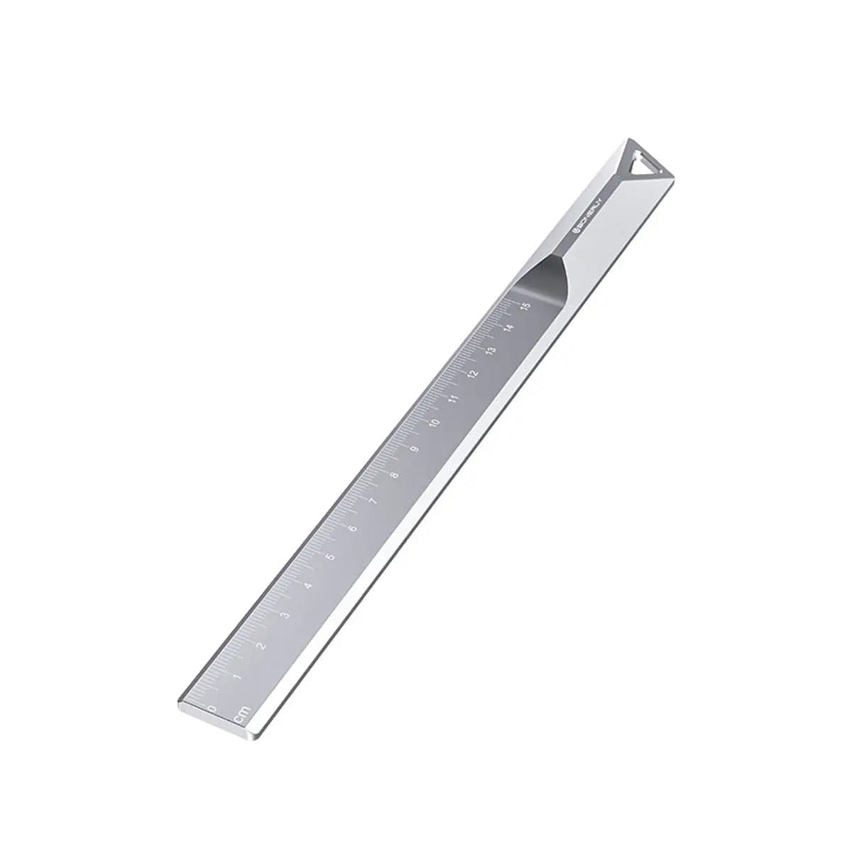 AluRuler – รุ่น 235 SilverPremium Aluminum Measuring Ruler (23.5 cm)