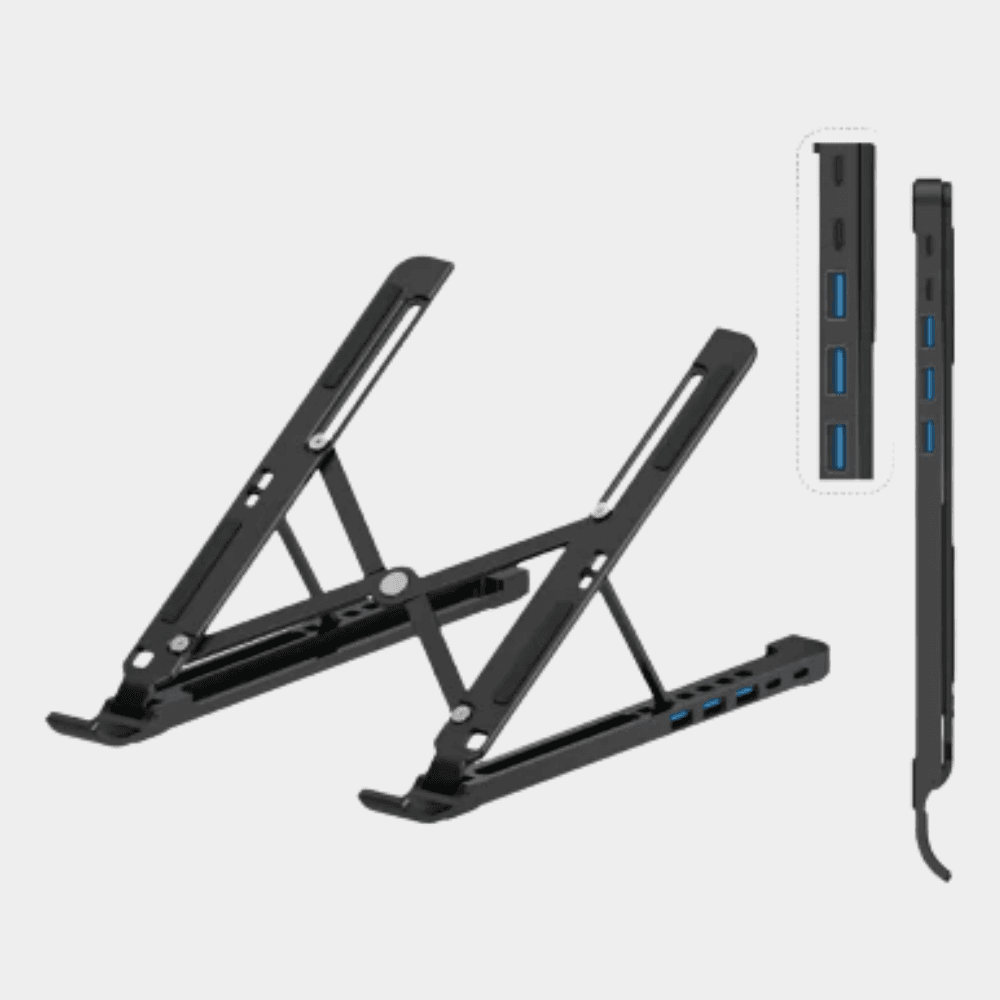 Laptop Fold Pro – Stability with Extension Port