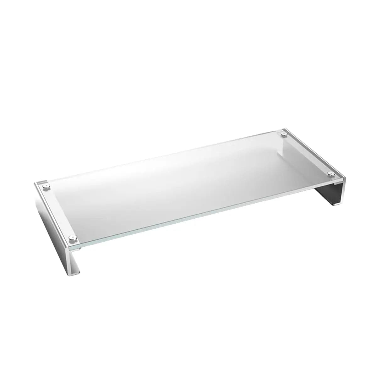 Screen Stand-Float — ชั้นยกจอแบบกระจกลอย