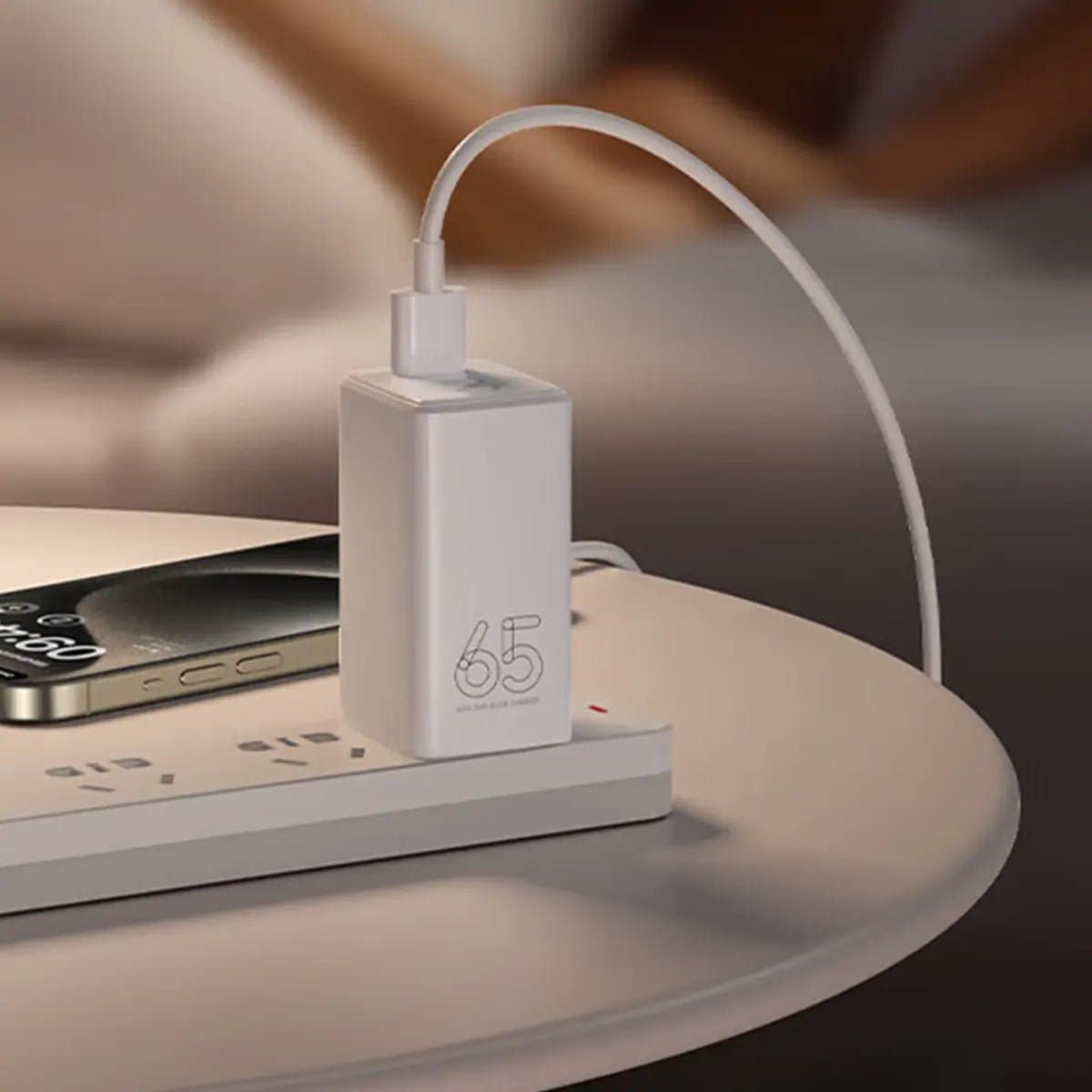 WORKSELECTED | Adapter-65W-WHT