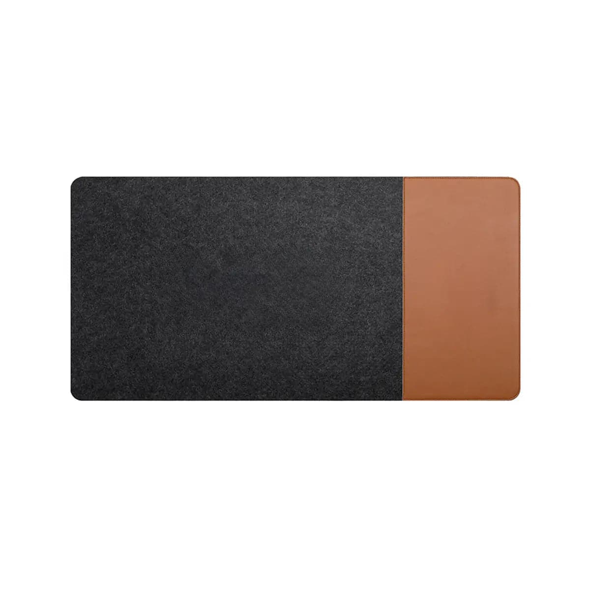 WORKSELECTED DeskMat — Felt × Leather