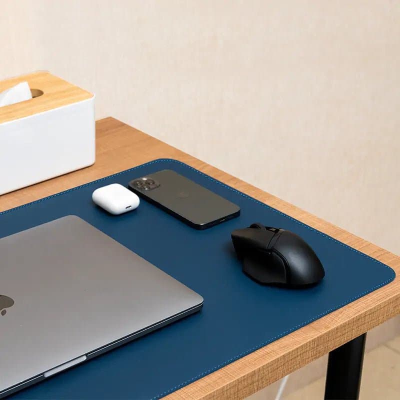WORKSELECTED DeskMat — Felt × Leather