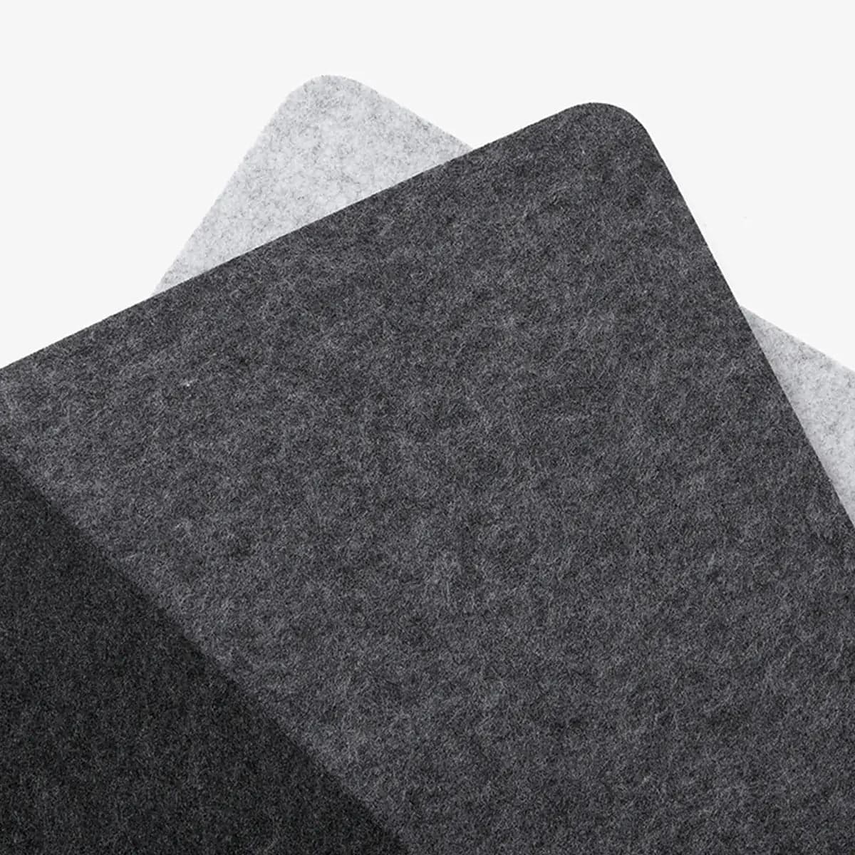WORKSELECTED DeskMat — Felt × Leather