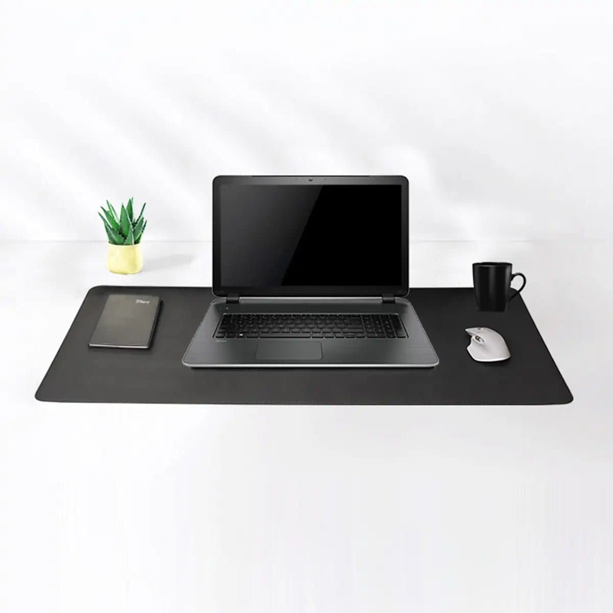 WORKSELECTED DeskMat — Leather × Cork