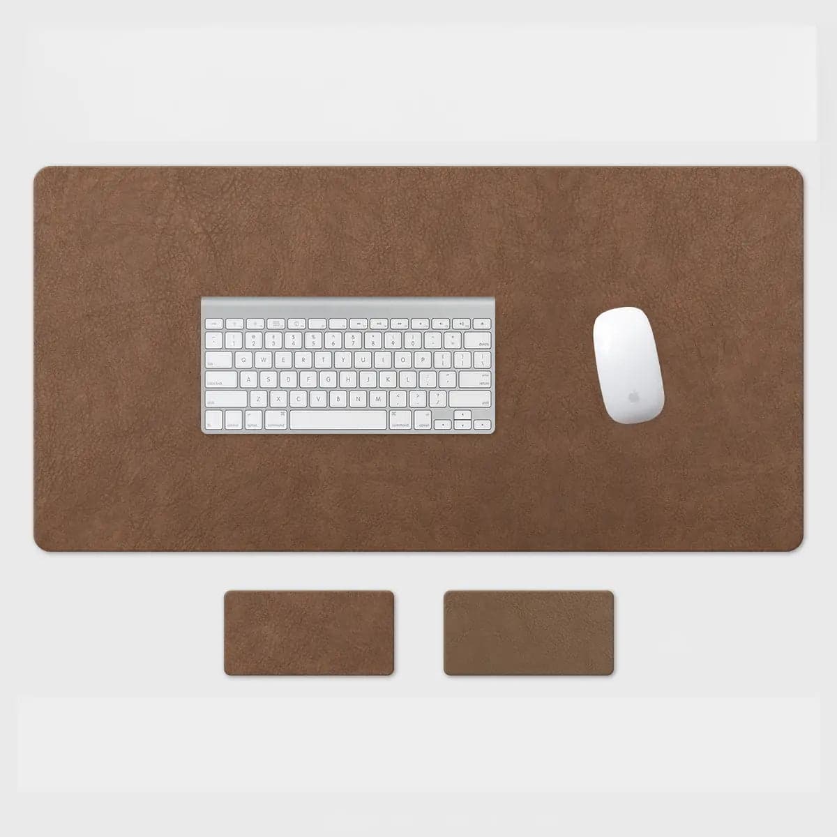 WORKSELECTED DeskMat — Leather × Cork