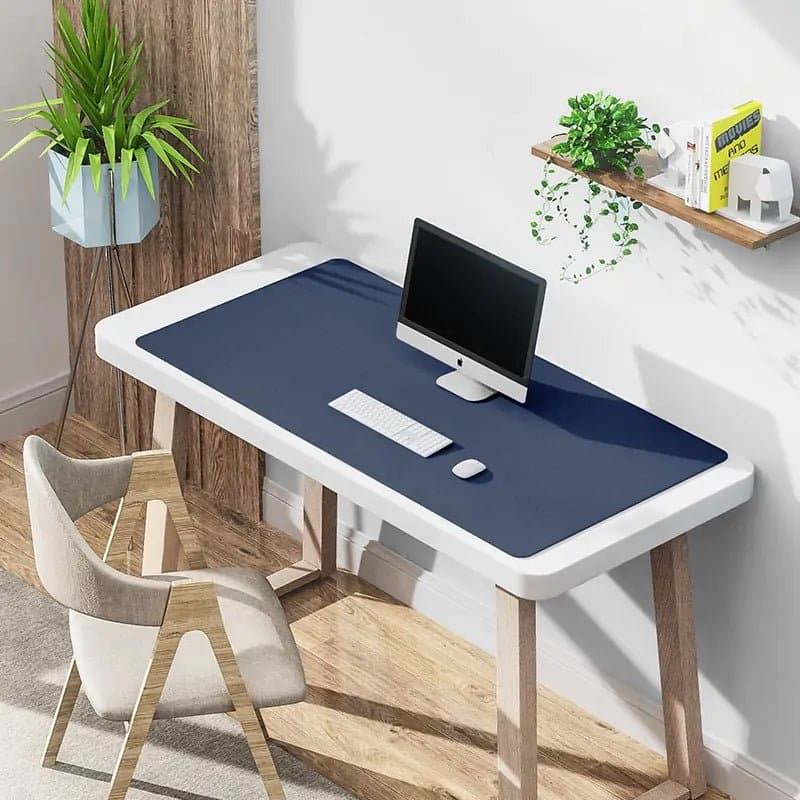 WORKSELECTED DeskMat — Reversible Leather (2-Tone)