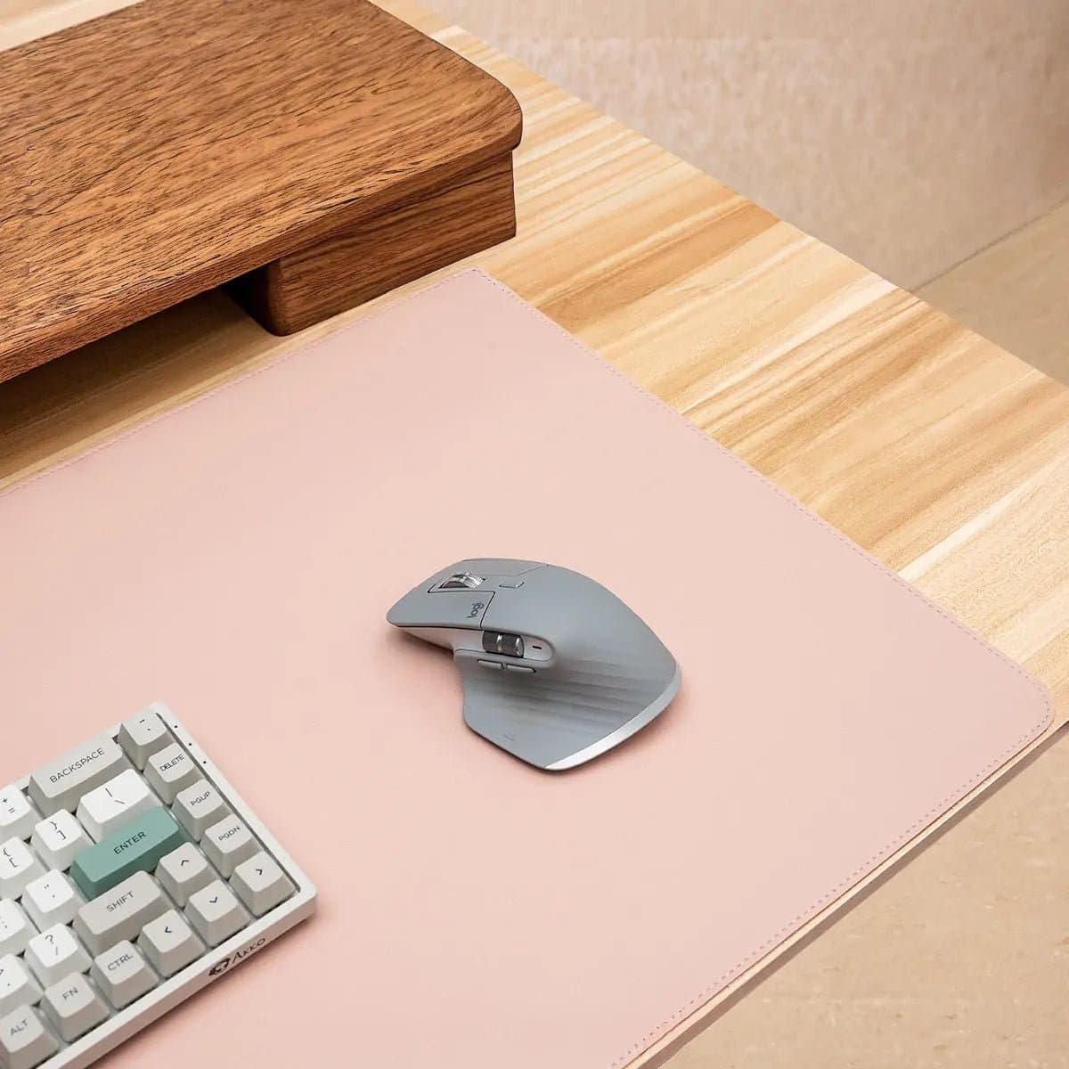 WORKSELECTED DeskMat — Reversible Leather (2-Tone)