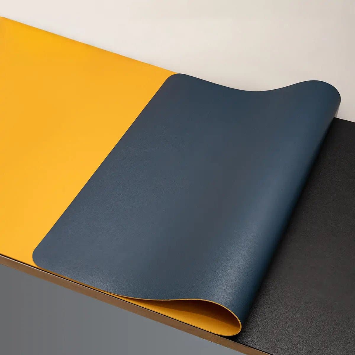 WORKSELECTED DeskMat — Reversible Leather (2-Tone)