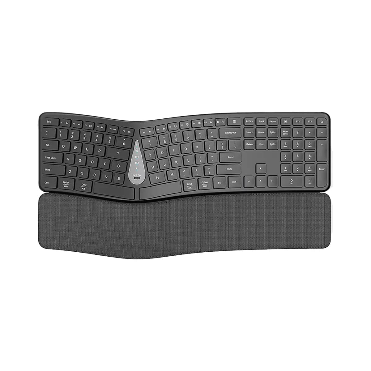 WORKSELECTED ErgoKey — สีดำ