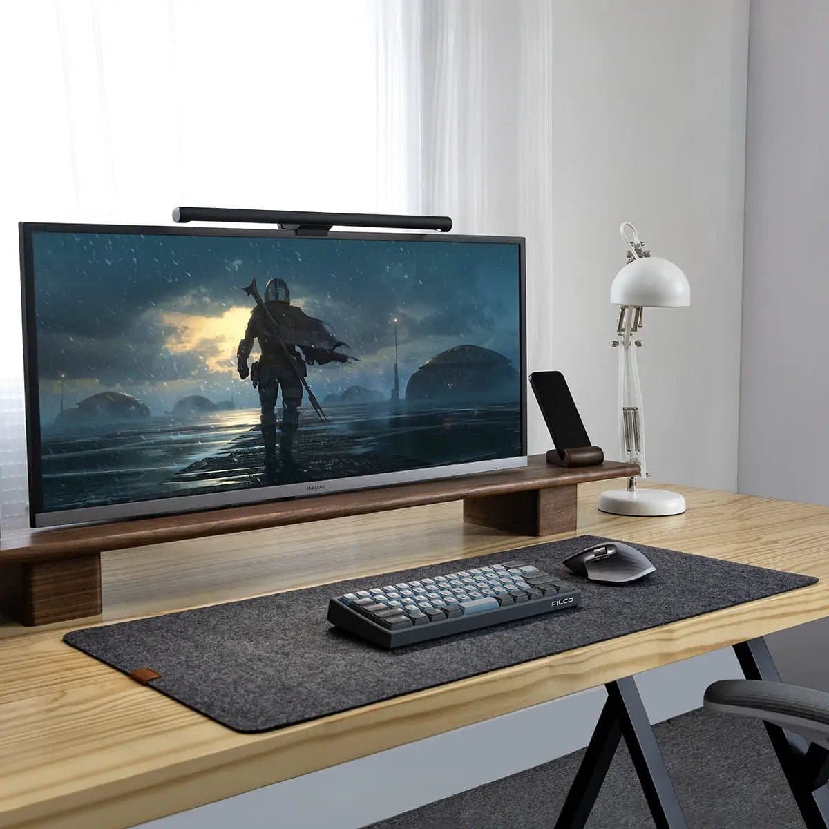 WORKSELECTED Felt Desk Mat — 90 × 40 cm
