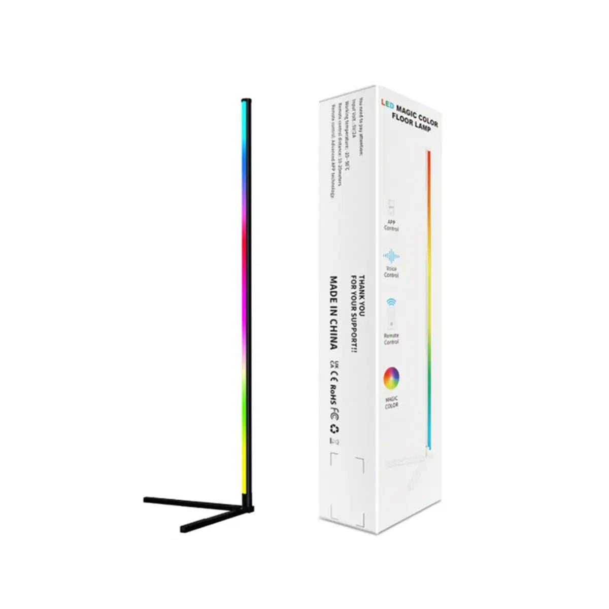 WORKSELECTED Floor Stand LED 165 — RGBIC Corner Light