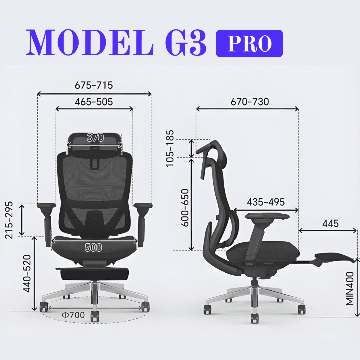 Model-G3 Pro Health Chair Modern Design
