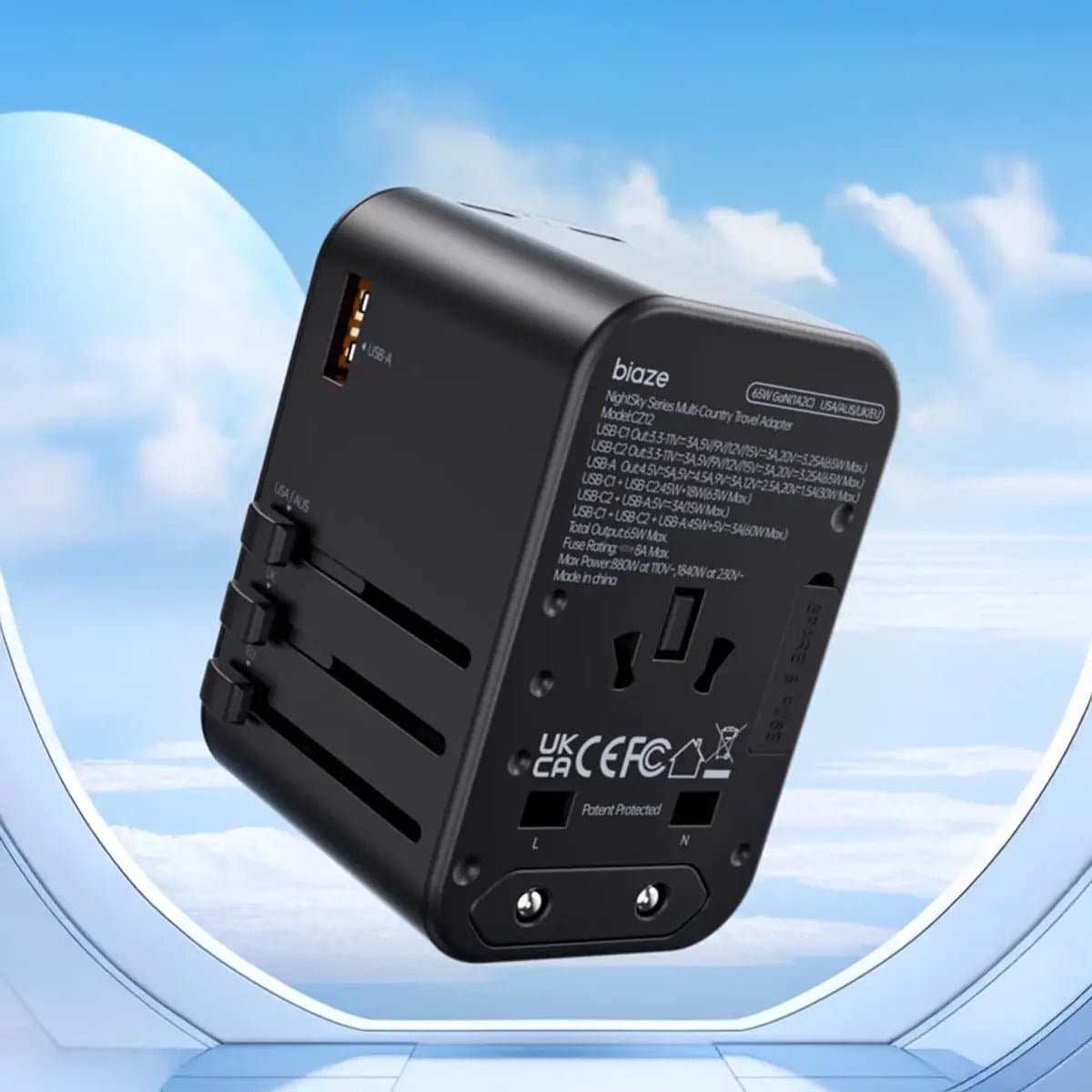 WORKSELECTED | Travel Adapter-33.5W-BLK
