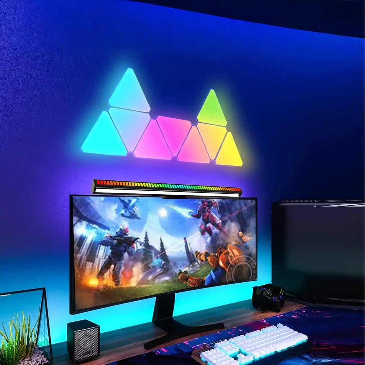 WORKSELECTED WallLED-TRI — RGBIC Triangle Light Panels
