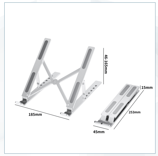 Laptop Fold – Sturdy & Adjustable - Work Selected