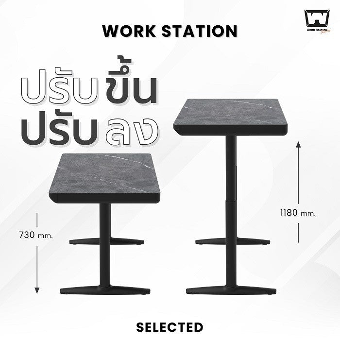 Sit Stand Model Ergo - Motion Pro - Work Selected